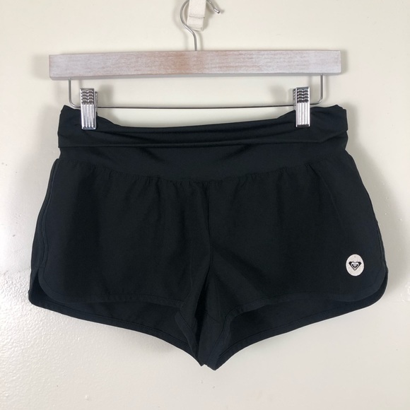 Roxy Pants - Roxy Black Workout Shorts